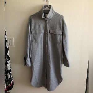 H&M Gray Shacket. Size Small.